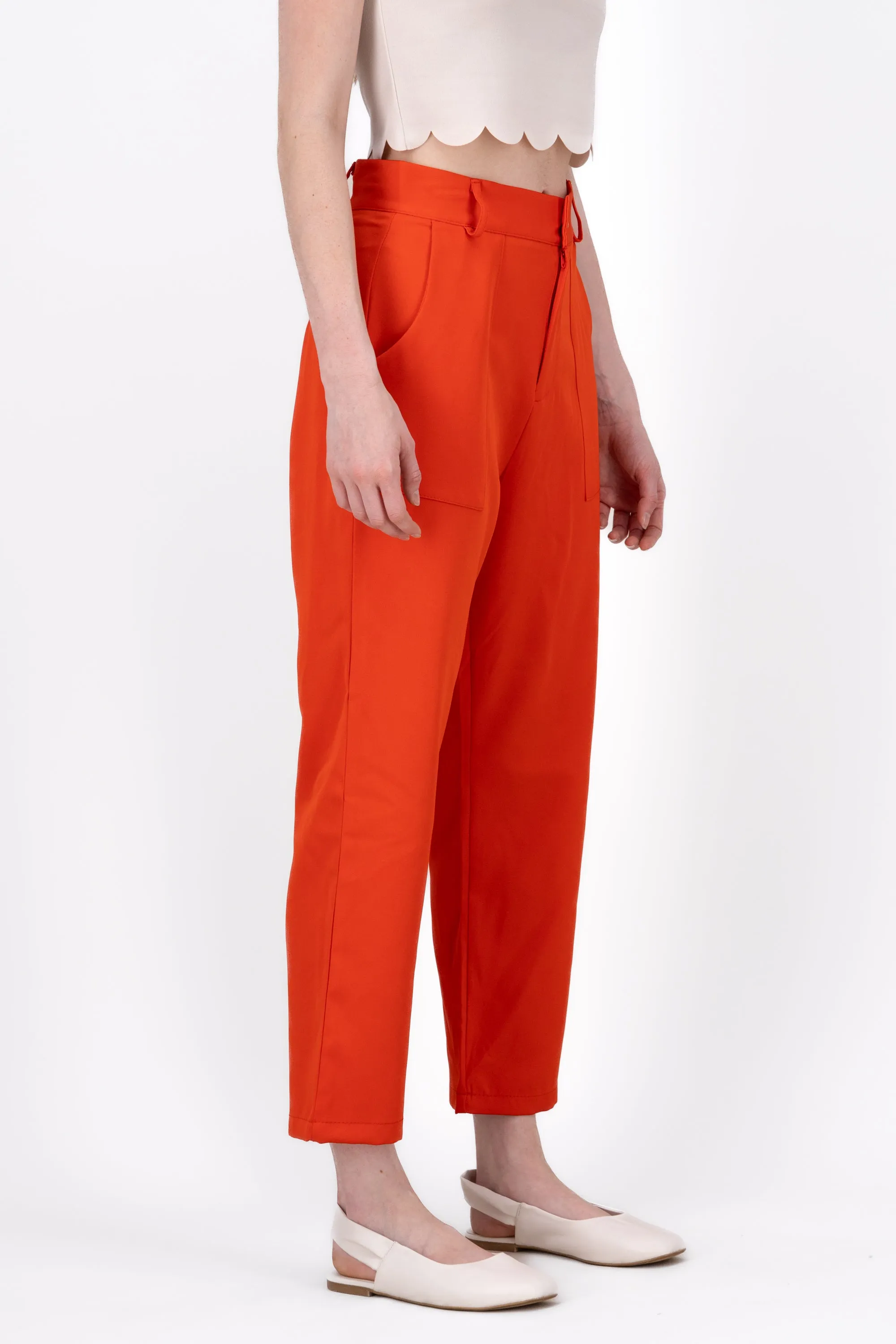 Pantalón Cintura Alta Capri Bolsas sold by Shasa product image thumbnail 3