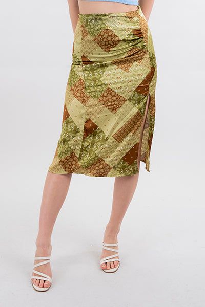 Falda midi mosaicos sold by Shasa product image thumbnail 2