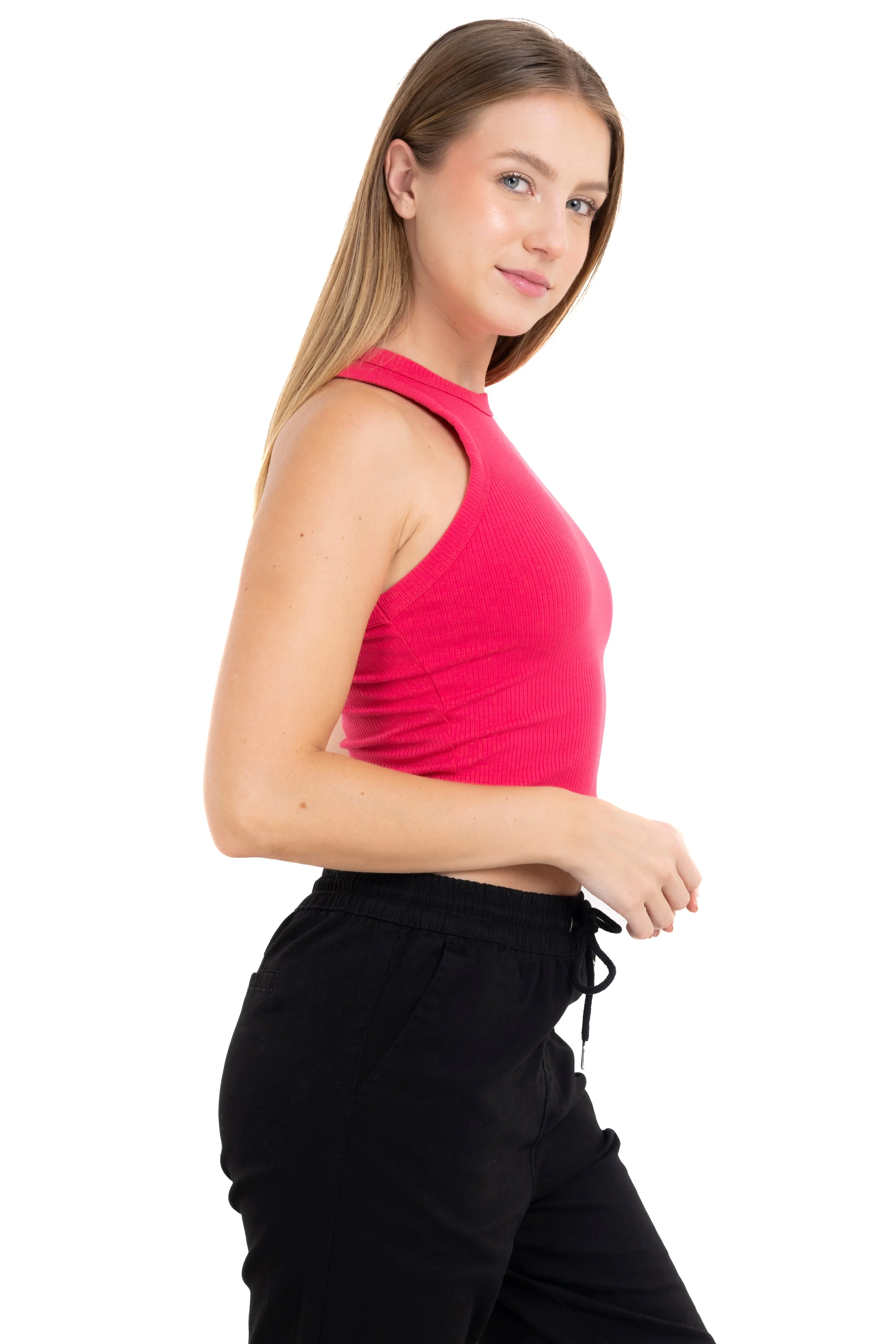 Top acanalado cuello redondo sold by Shasa product image thumbnail 3