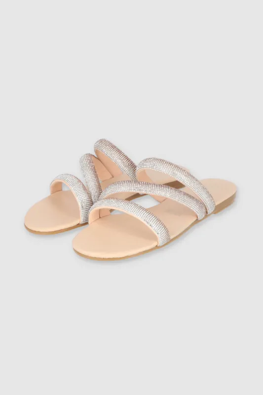 Sandalia Tiras Multicolor Brillos sold by Shasa