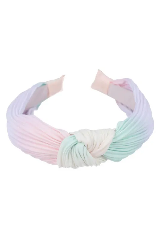 Diadema nudo plisado sold by Shasa