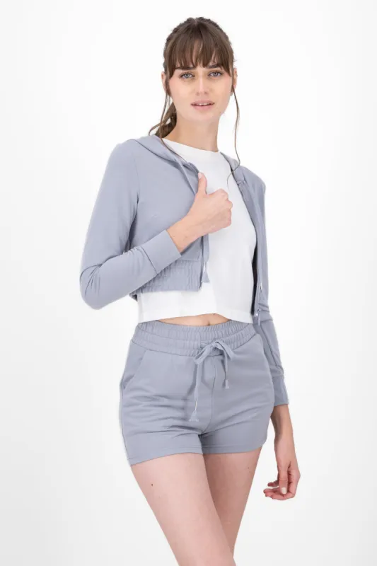 Sudadera cropped de manga larga sold by Shasa