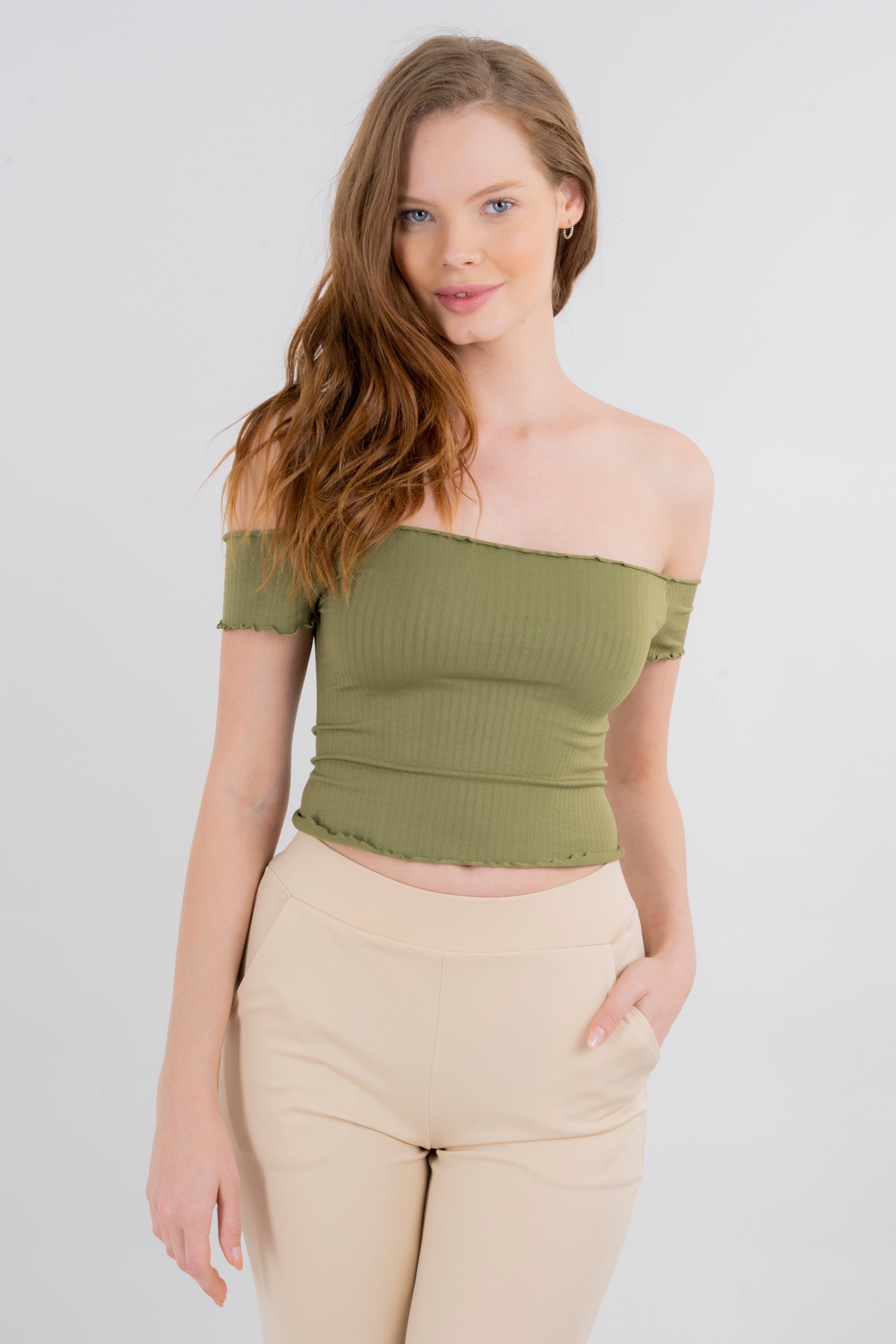 Top bordes ondulados acanalado sold by Shasa