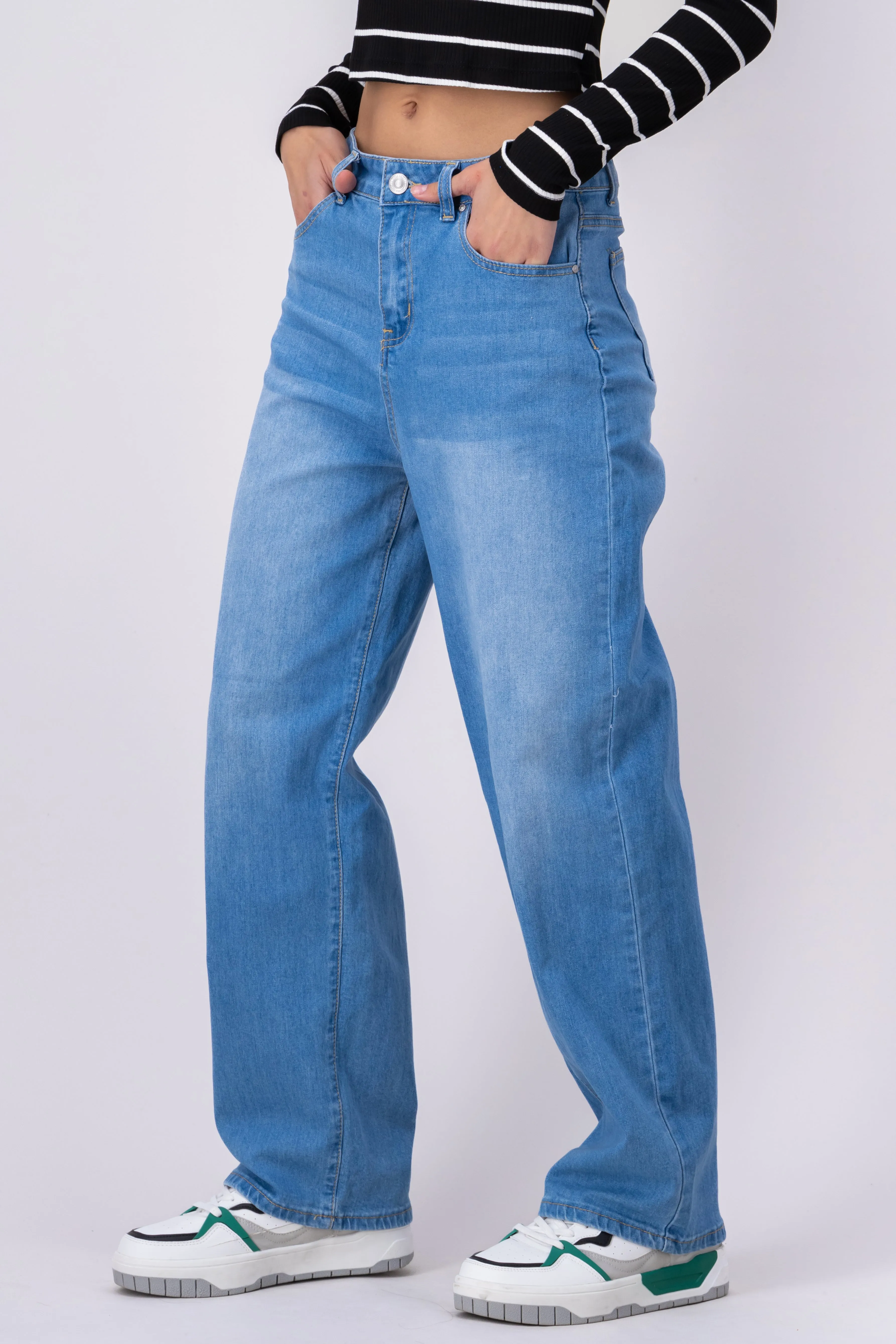 Jeans wide leg lisos sold by Shasa product image thumbnail 3