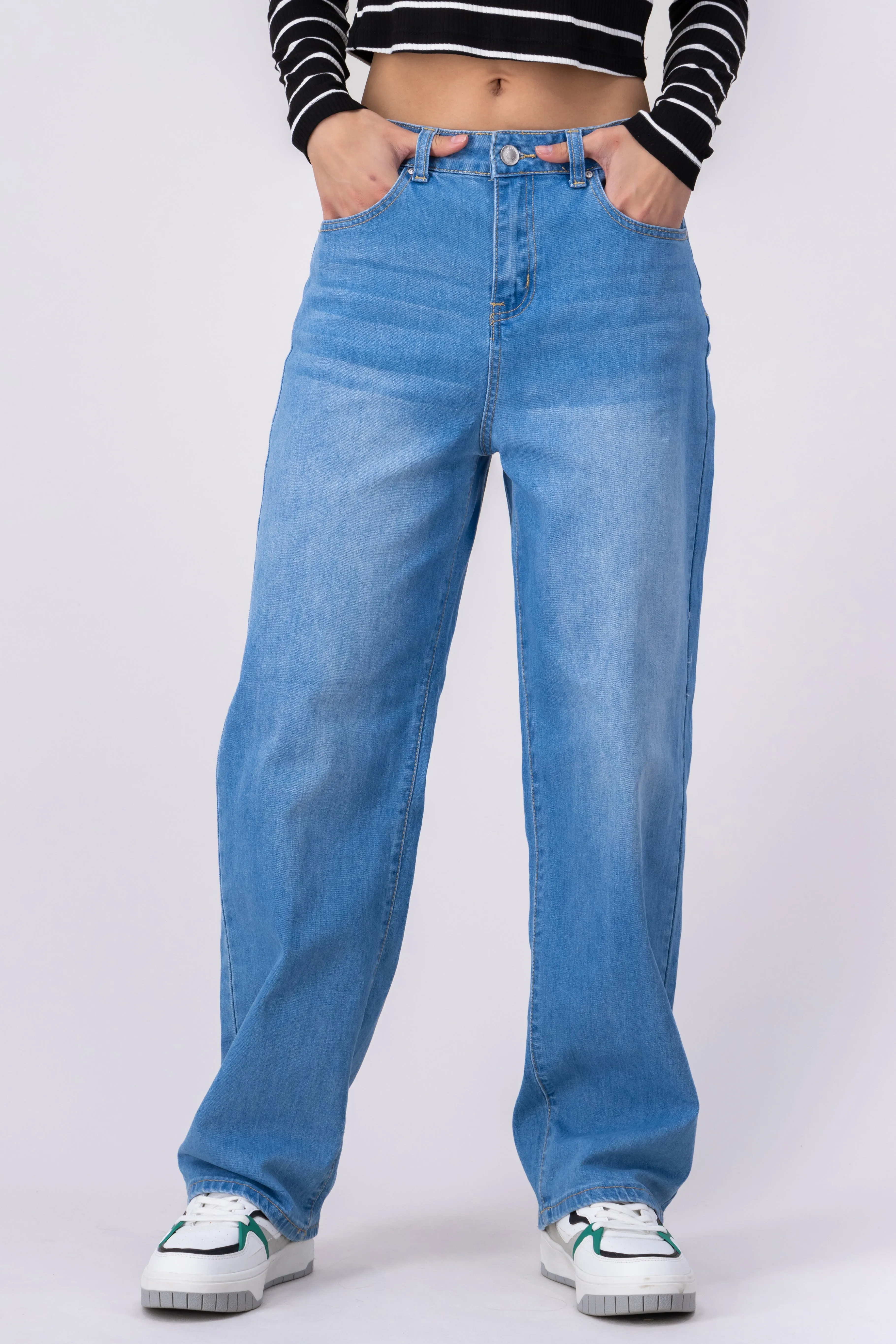Jeans wide leg lisos sold by Shasa product image thumbnail 2