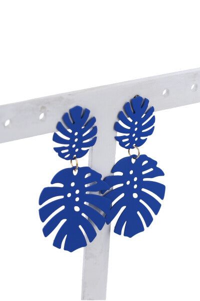 Aretes diseño hoja tropical sold by Shasa product image thumbnail 2