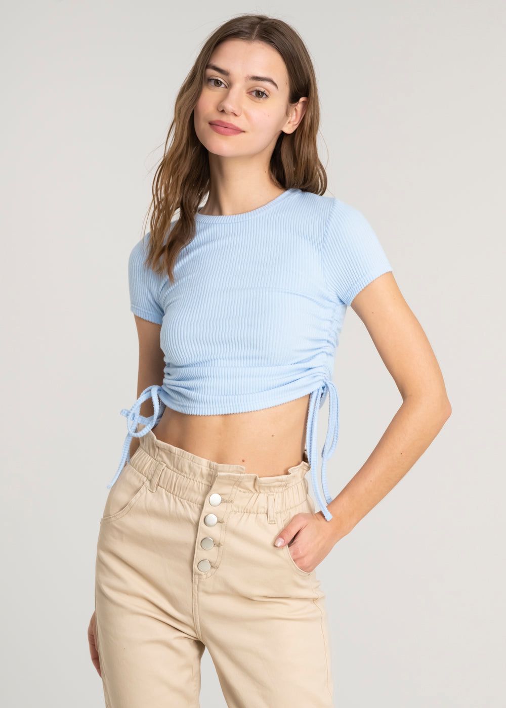 Top manga corta jaretas laterales sold by Shasa product image thumbnail 5