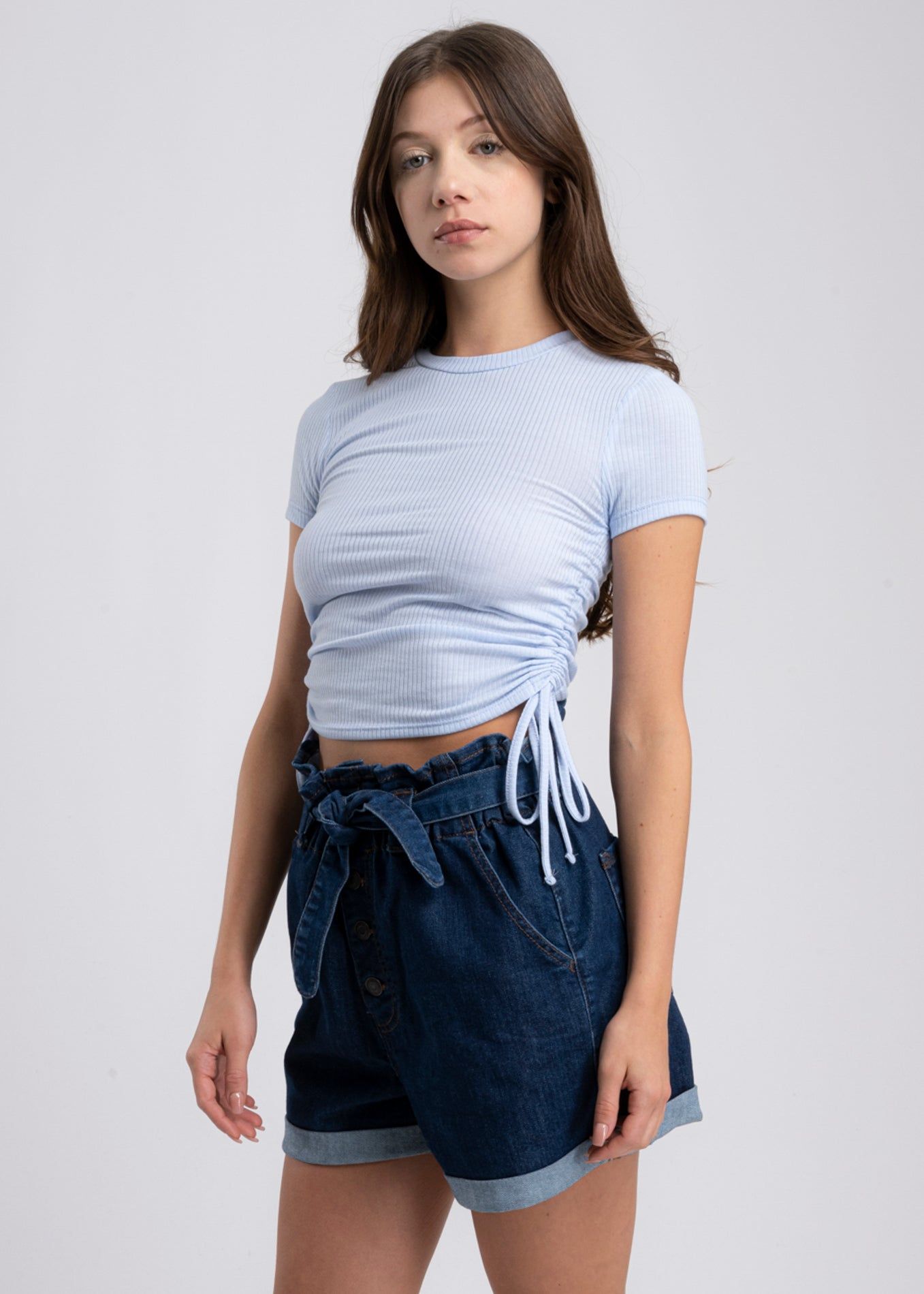 Top manga corta jaretas laterales sold by Shasa product image thumbnail 3