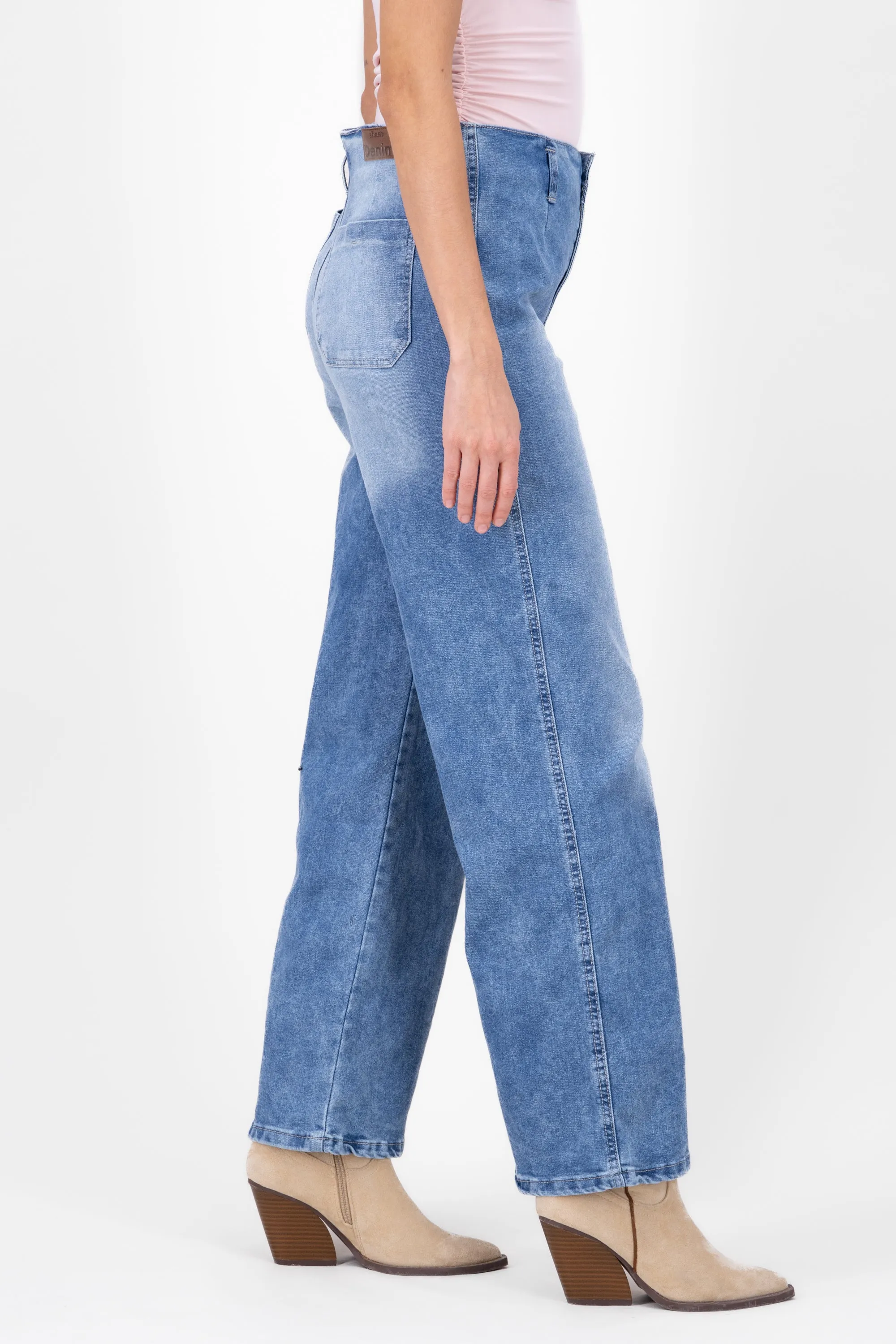 Jeans wide leg sin pretina sold by Shasa product image thumbnail 3