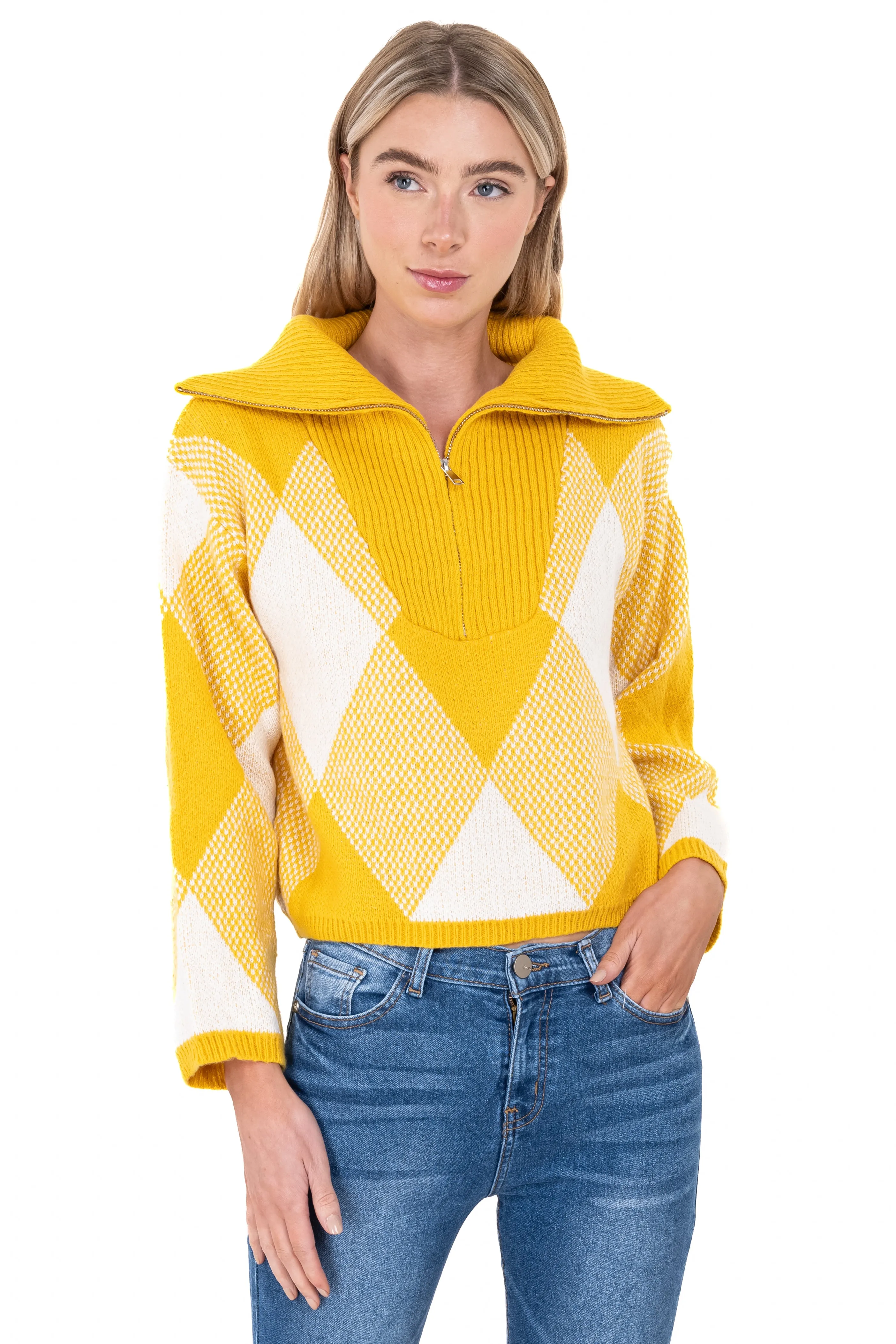 Sueter Teido Rombos sold by Shasa