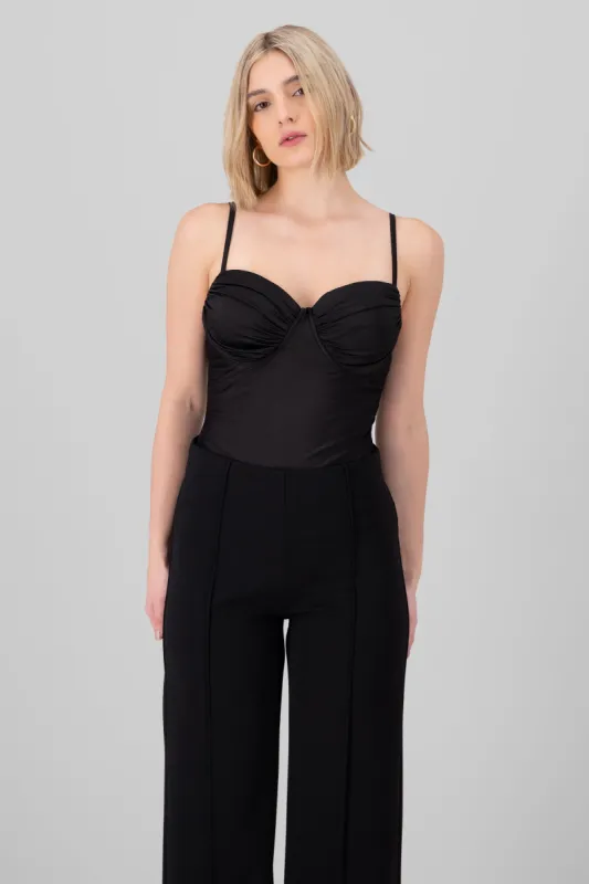Bodysuit satin con copas sold by Shasa