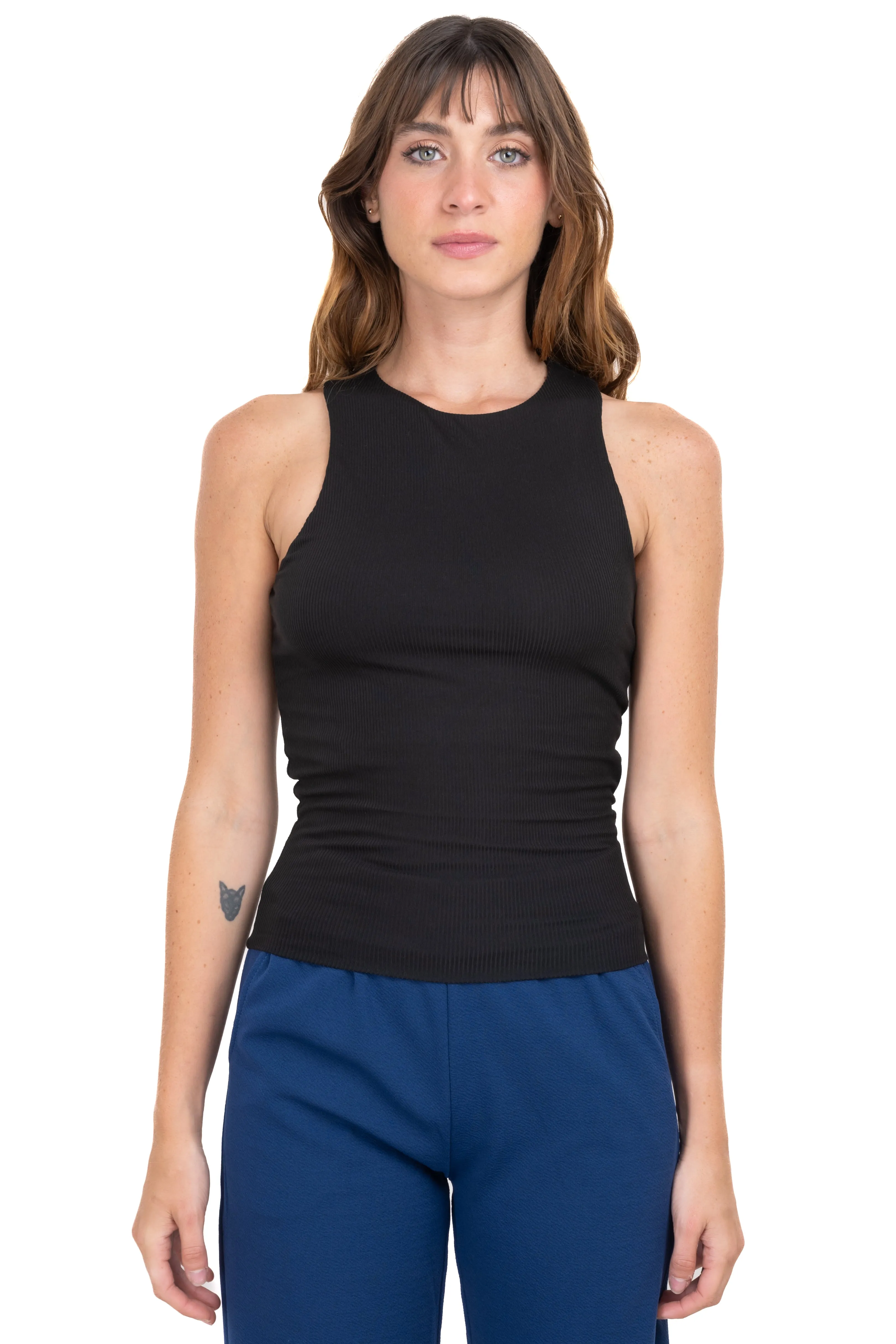 Top acanalado cuello redondo sold by Shasa product image thumbnail 2