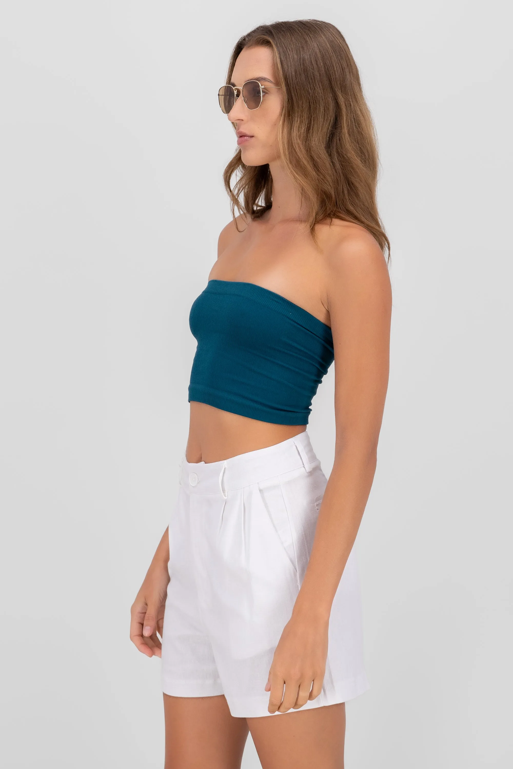 Top Tubo Strapless Rib sold by Shasa product image thumbnail 3