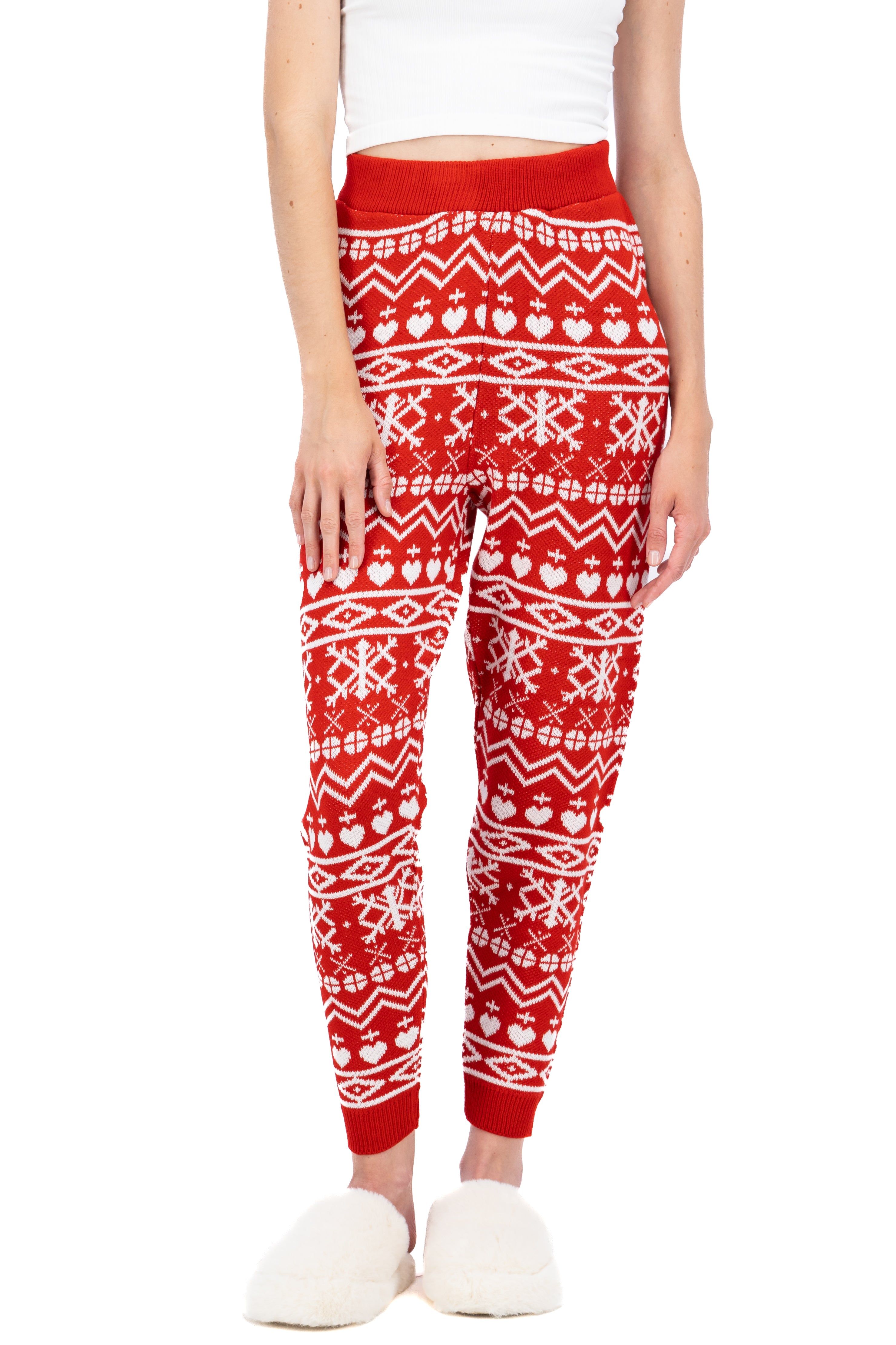 Jogger navideño copos corazones sold by Shasa