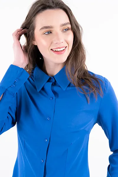 Blusa manga larga costuras sold by Shasa