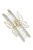 Pinza mariposa transparente brillos sold by Shasa