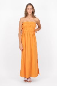 Vestido Maxi Ligas Detalle Lasos sold by Shasa