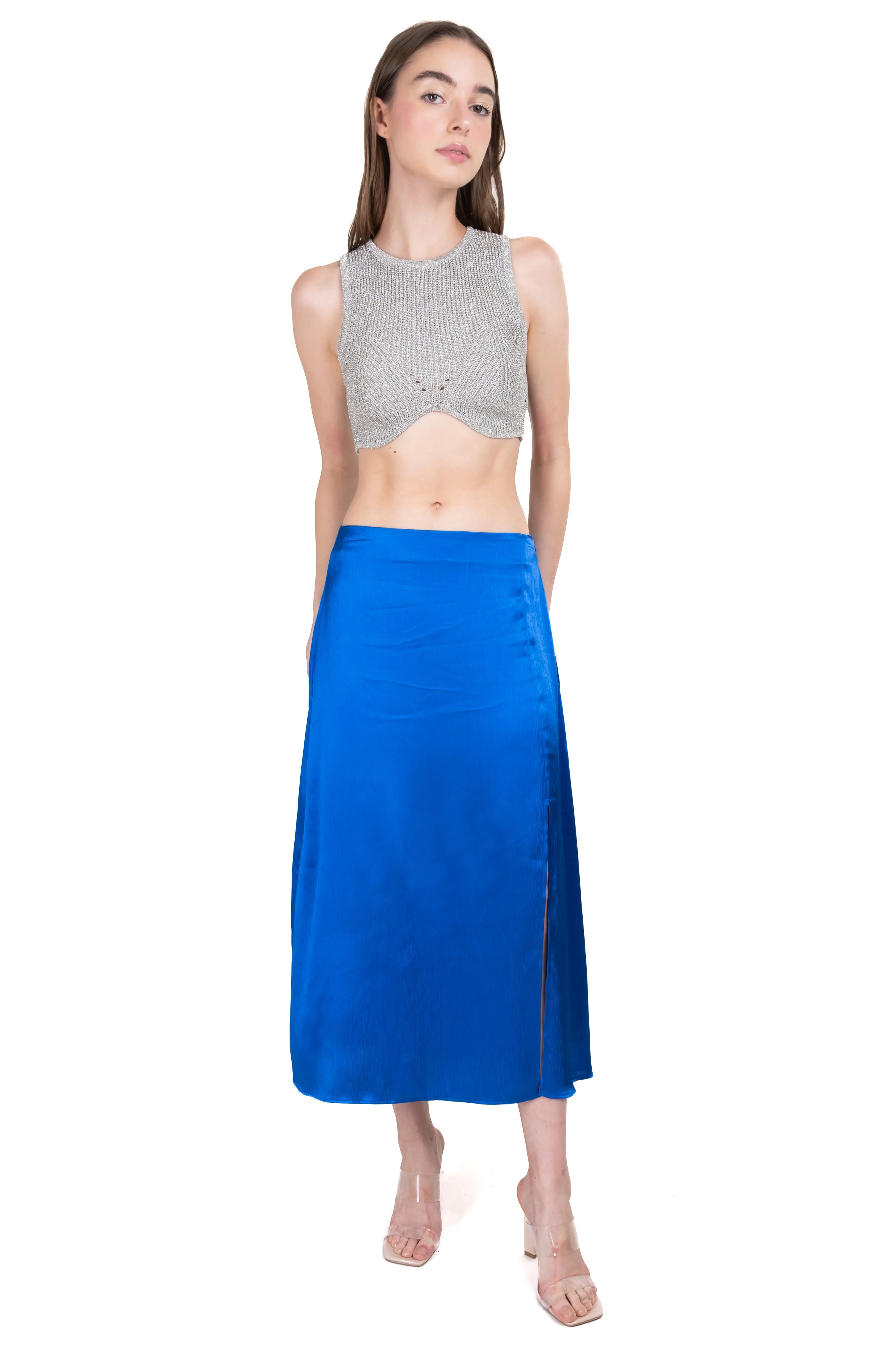 Falda midi abertura pierna sold by Shasa product image thumbnail 2