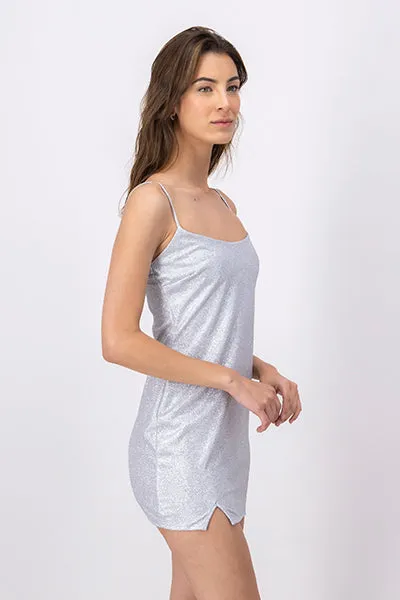 Vestido Mini Con Brillos Y Abertura sold by Shasa product image thumbnail 3