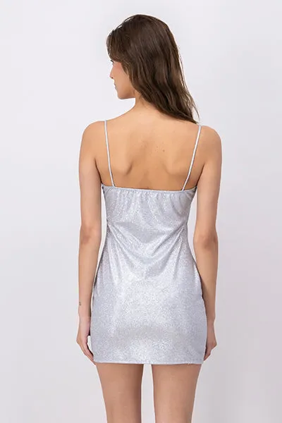 Vestido Mini Con Brillos Y Abertura sold by Shasa product image thumbnail 4