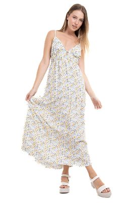 Vestido maxi tirantes flores sold by Shasa