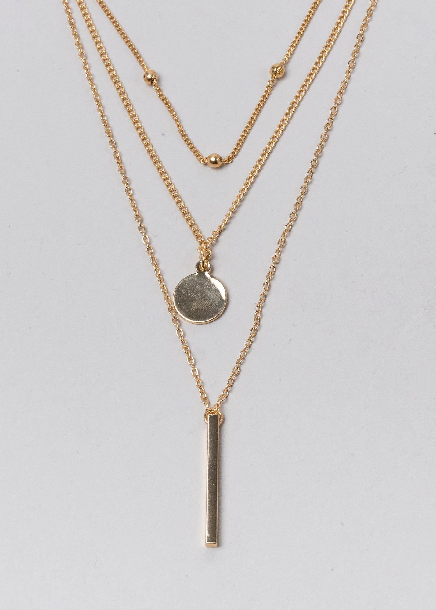 Collar 3 capas círculo barra sold by Shasa product image thumbnail 4