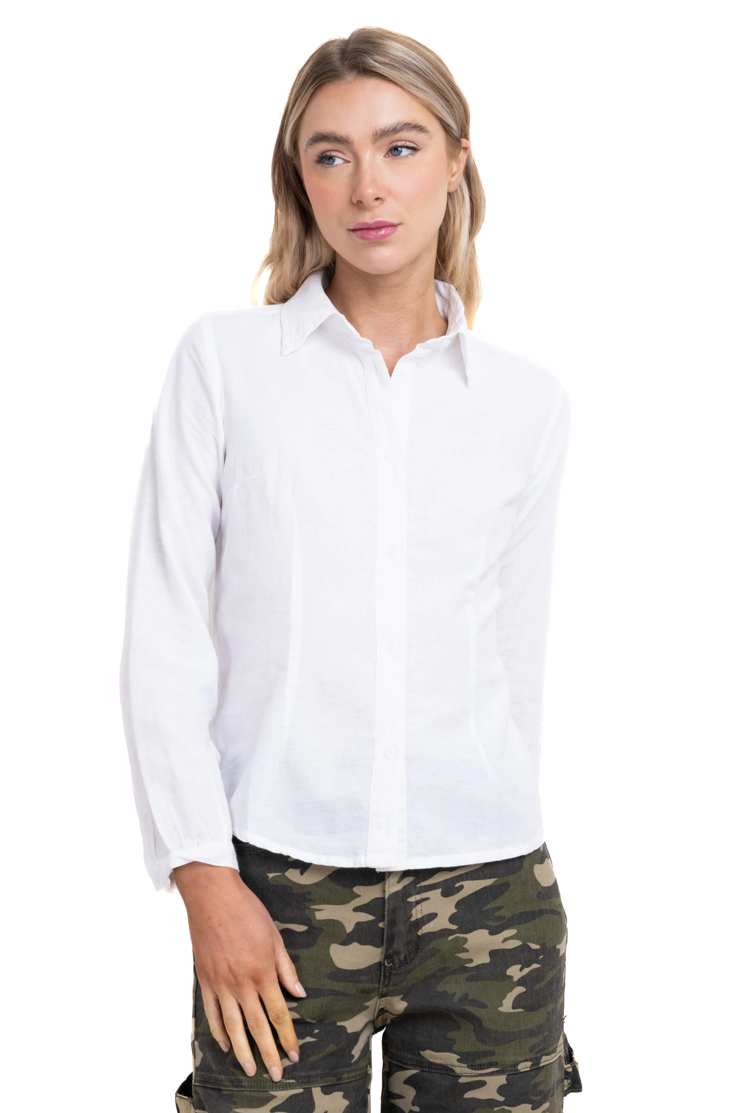 Camisa lisa manga larga sold by Shasa product image thumbnail 2