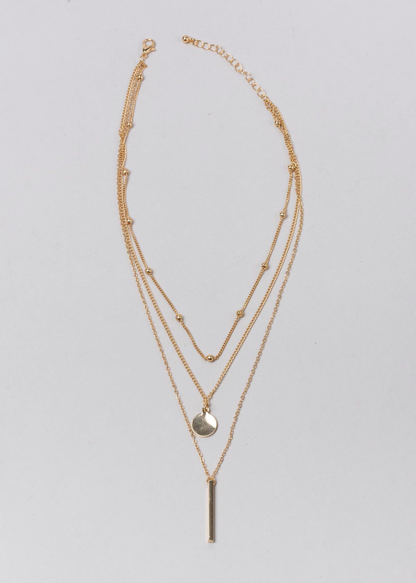 Collar 3 capas círculo barra sold by Shasa product image thumbnail 3