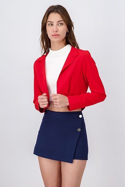 Saco crop liso pinzas sold by Shasa product image thumbnail 5