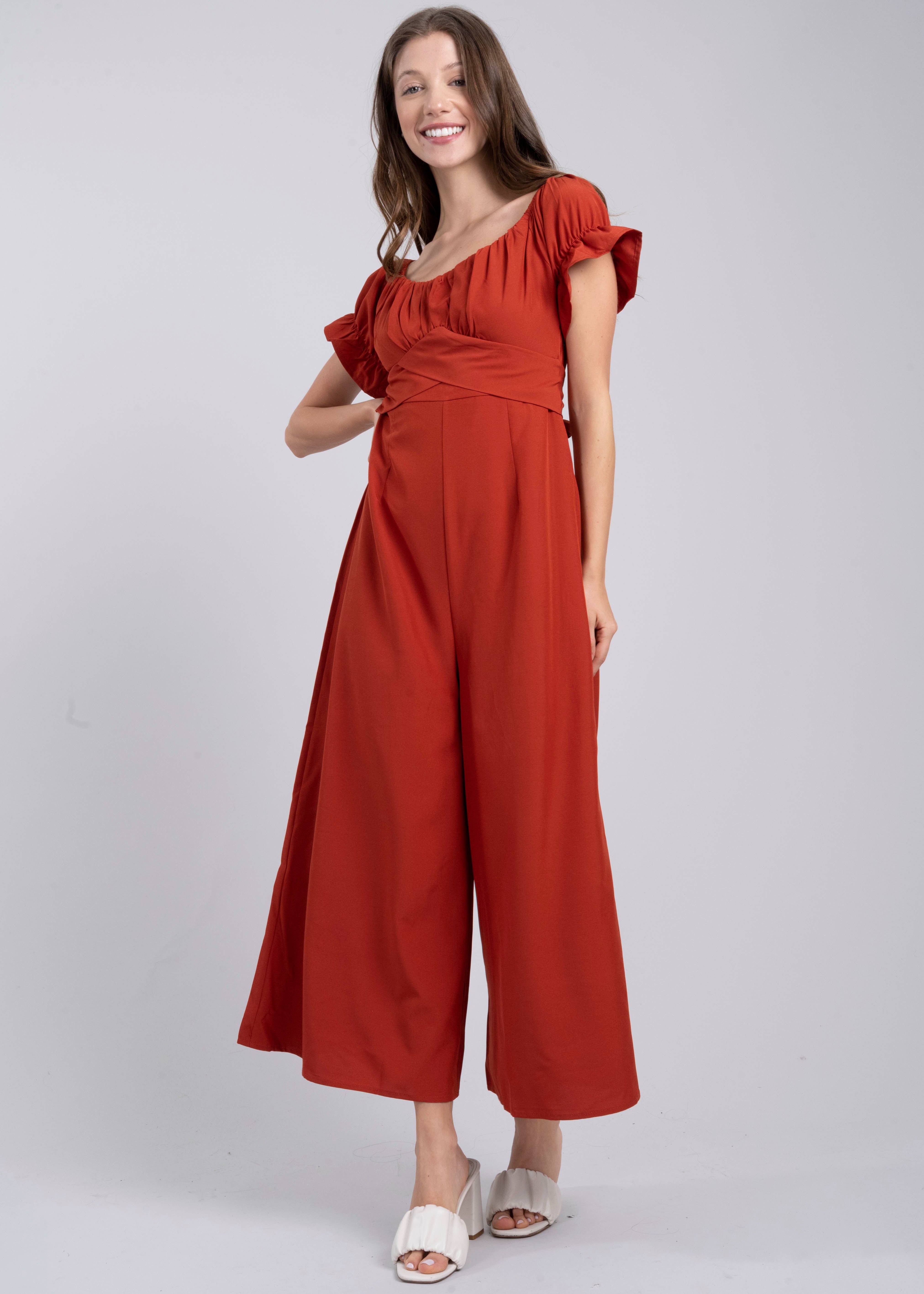 Jumpsuit Midi Fruncido Amplio sold by Shasa