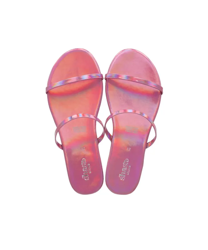 Sandalia tira metálica sold by Shasa