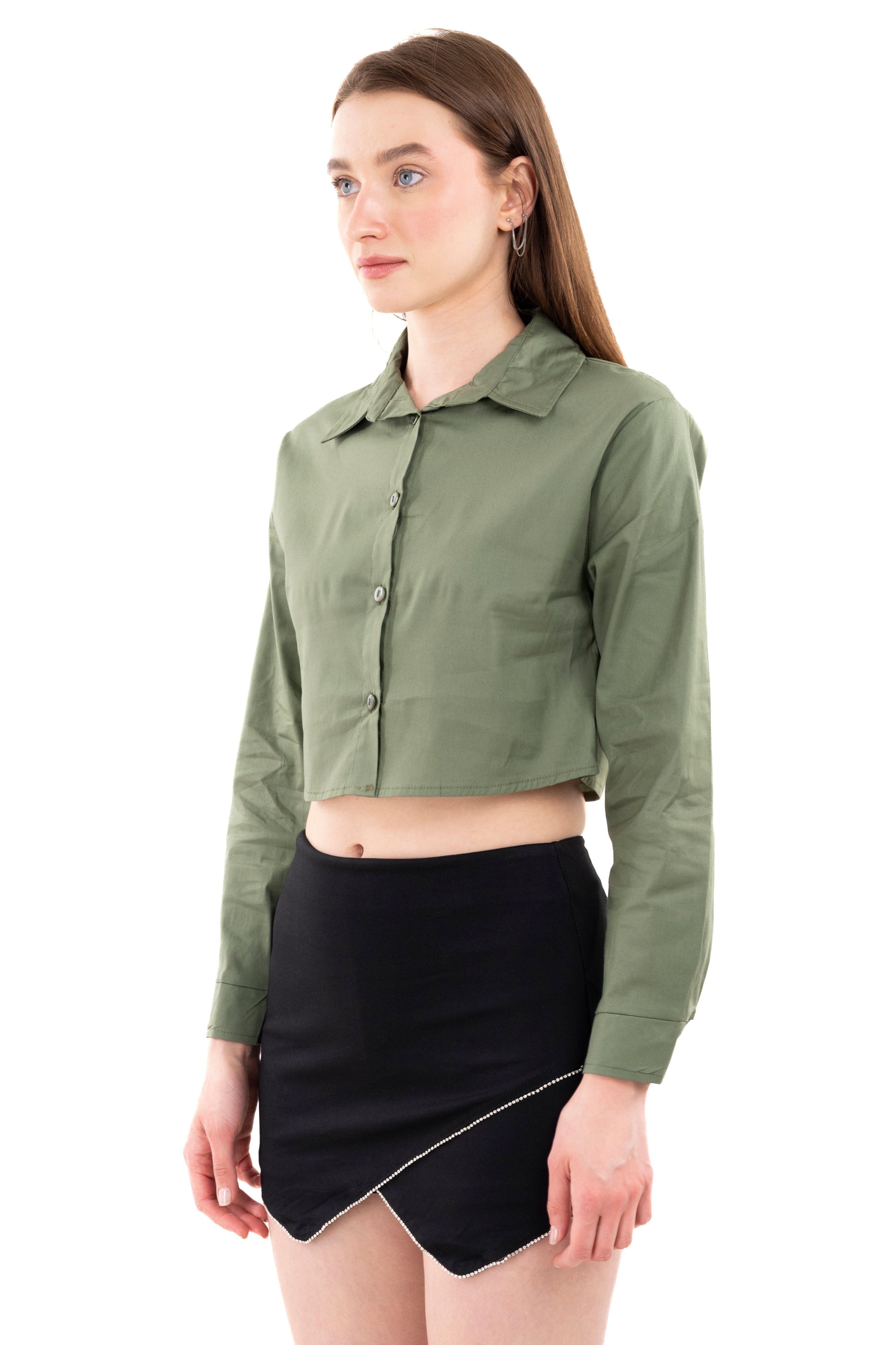 Camisa Crop Manga Larga sold by Shasa product image thumbnail 3