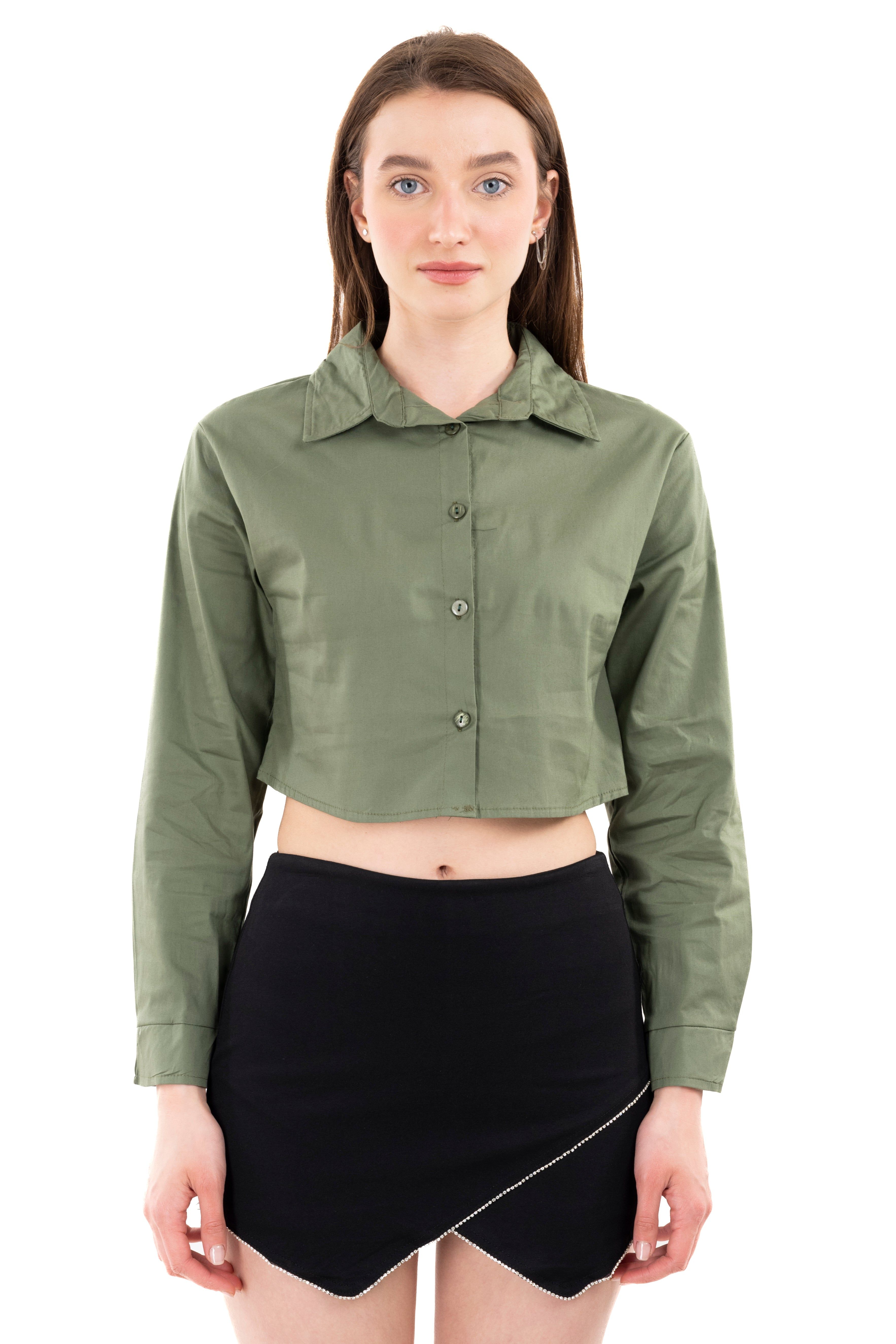 Camisa Crop Manga Larga sold by Shasa product image thumbnail 2