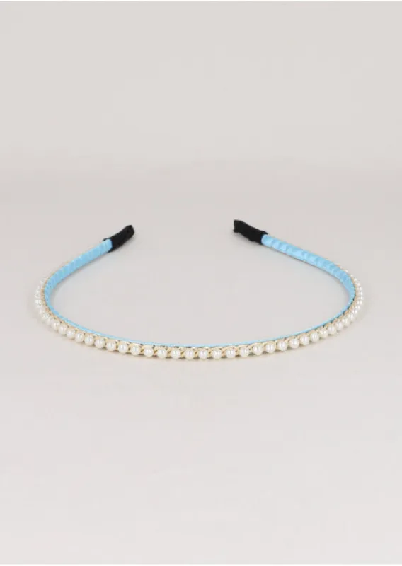 Diadema Delgada Perlas sold by Shasa