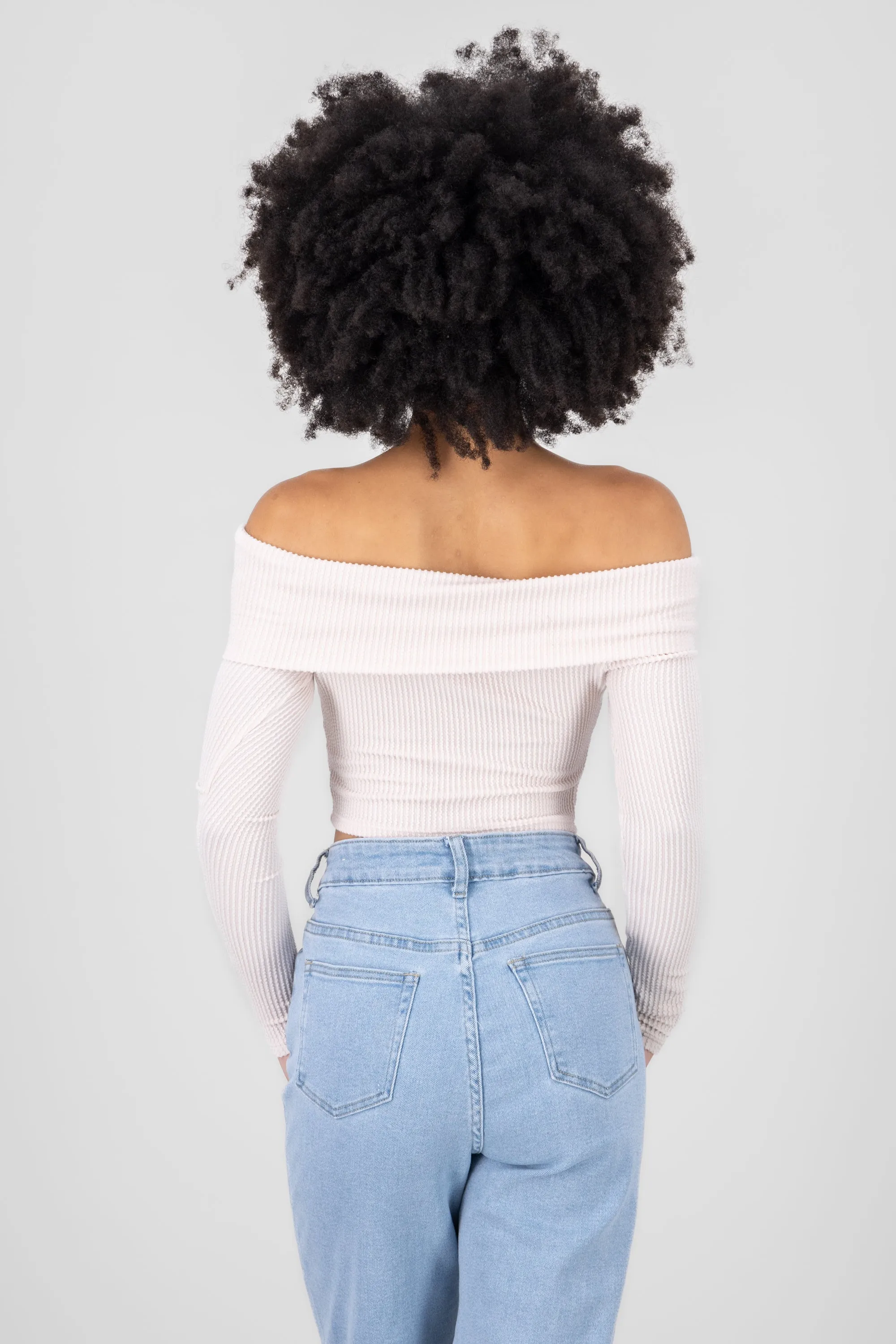 Top Sin Hombros Textura Rib sold by Shasa product image thumbnail 4