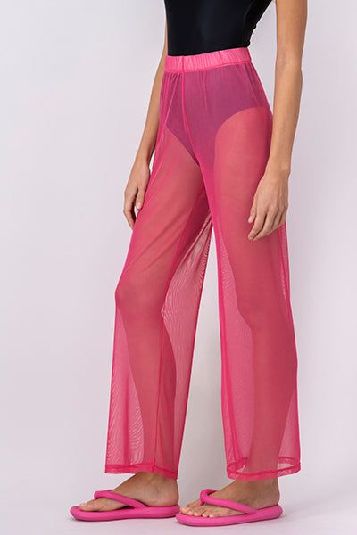 Pantalón recto mesh liso sold by Shasa product image thumbnail 3