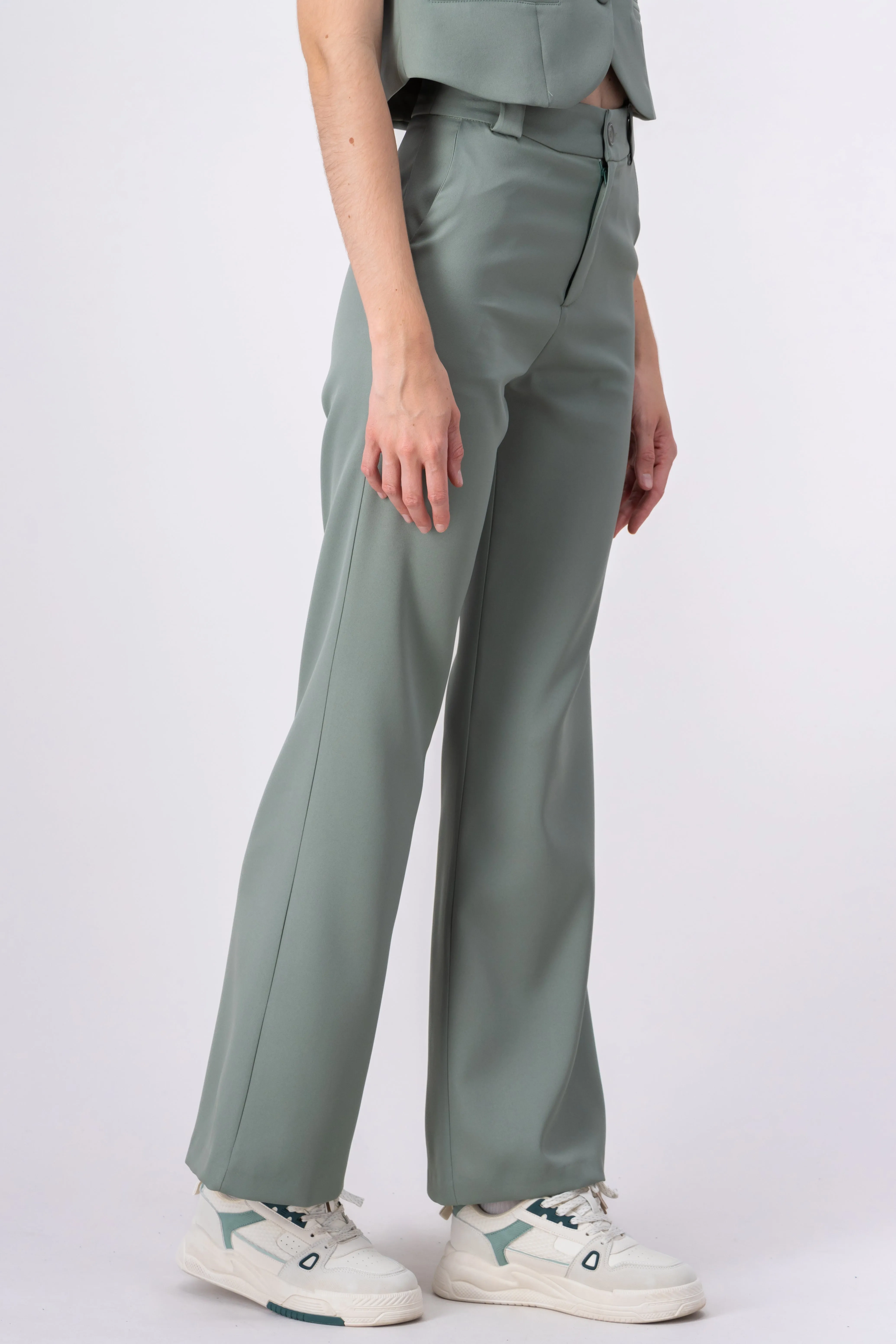 Pantalón recto bolsillos liso sold by Shasa product image thumbnail 2