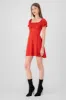 Vestido mini escote drapeado sold by Shasa