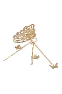 Pinza metálica mariposa colgantes sold by Shasa