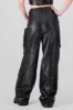 Pantalon cargo PU sold by Shasa