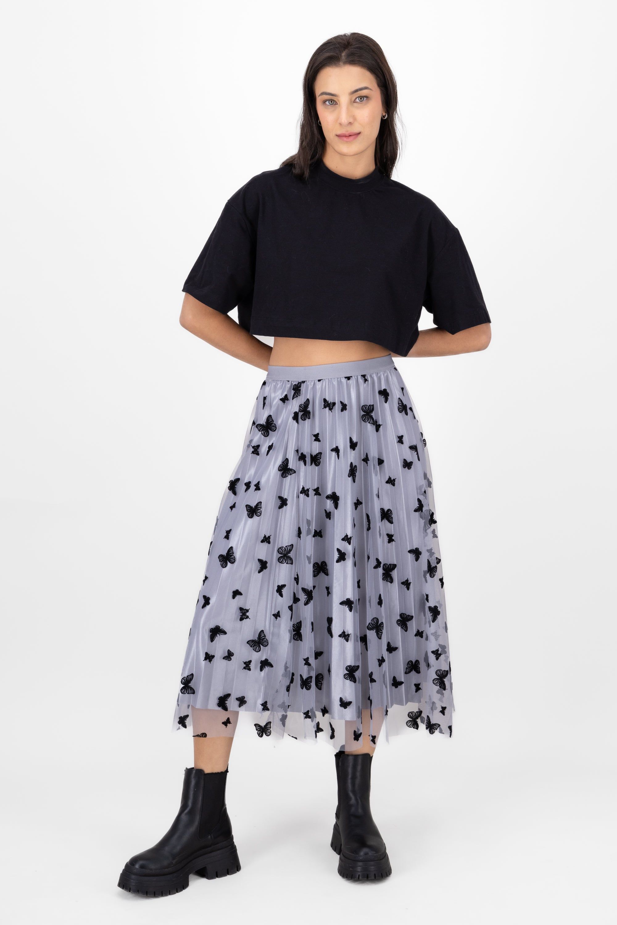Falda De Tulle Con Mariposas sold by Shasa