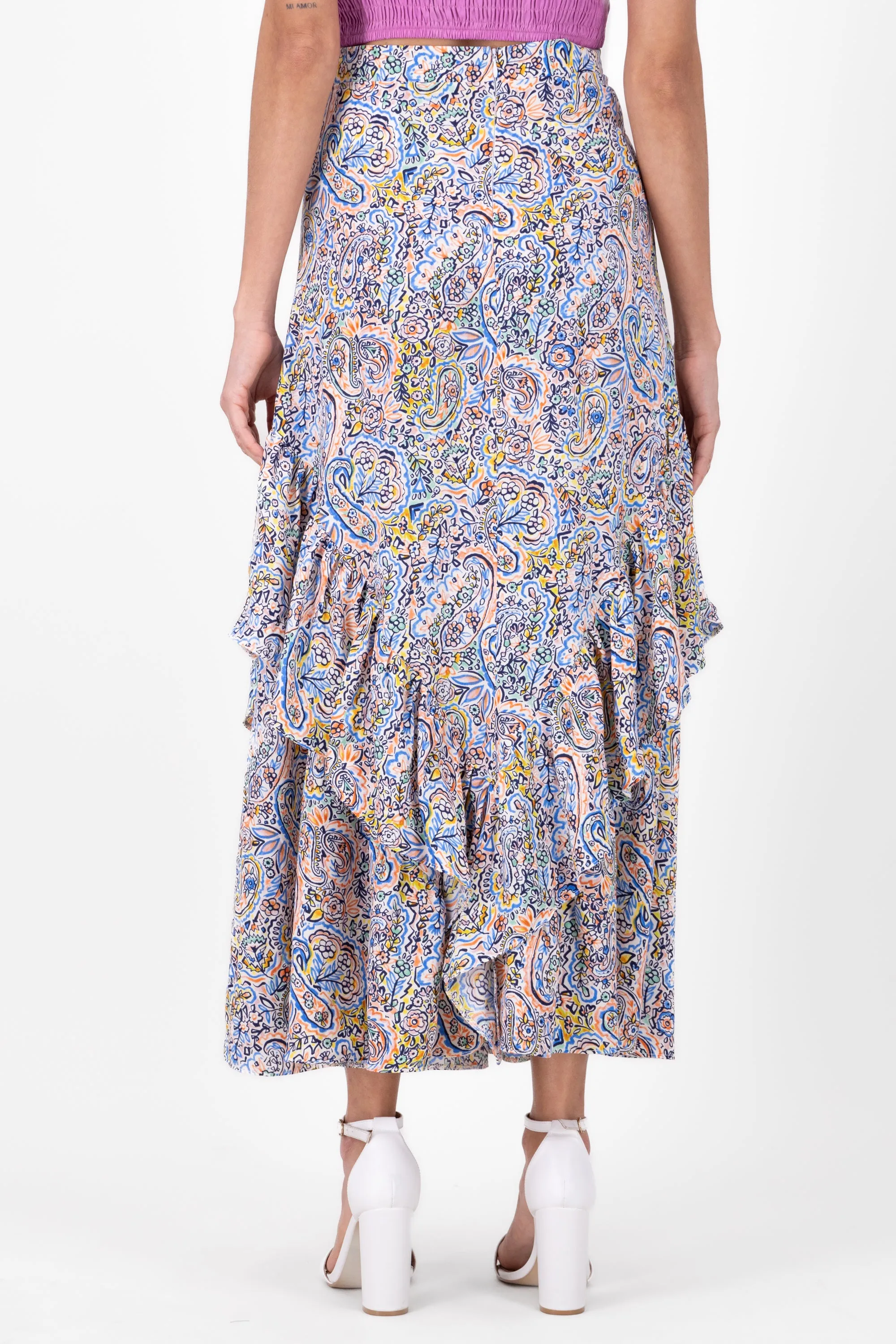 Maxi falda detalle olanes sold by Shasa product image thumbnail 4