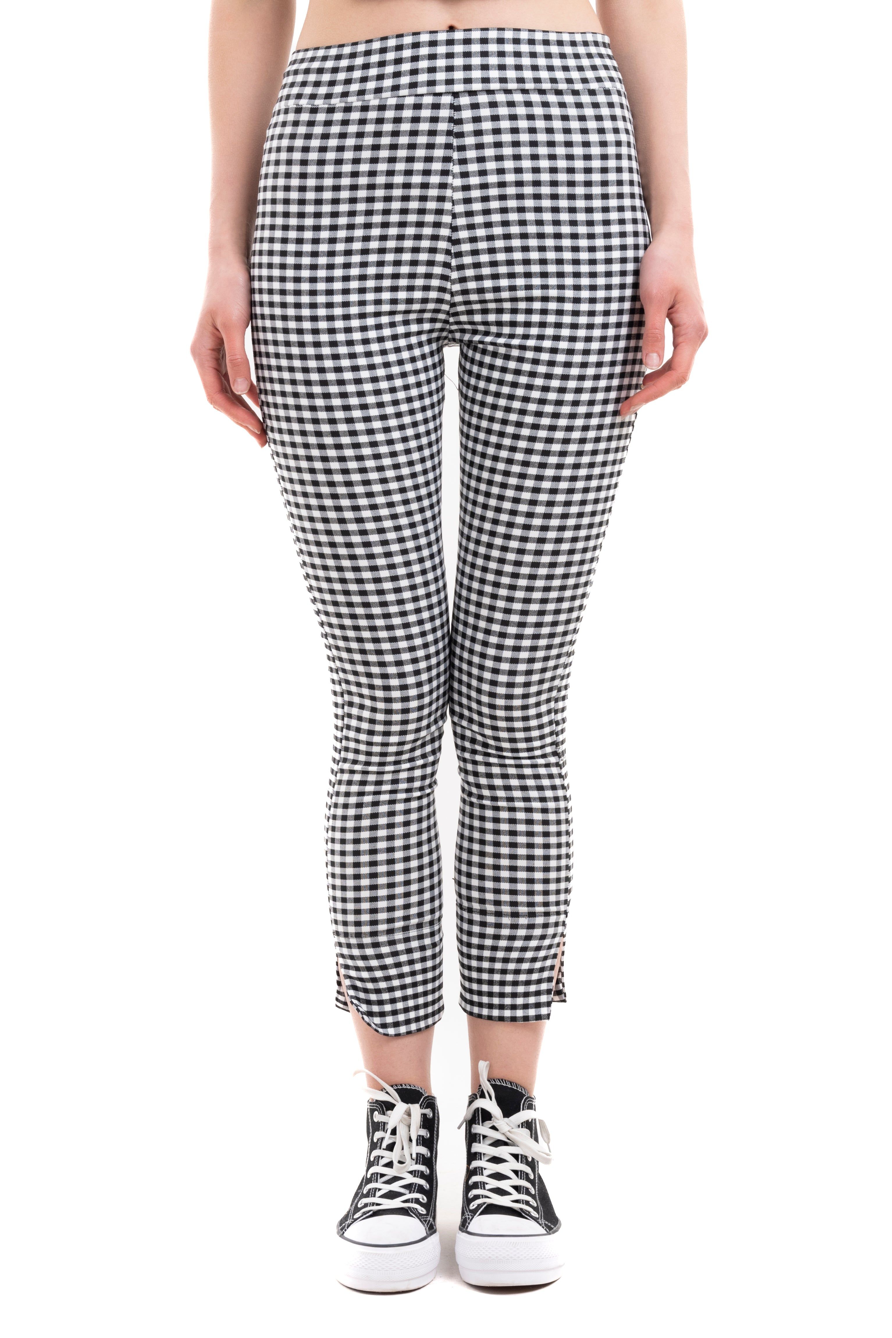 Leggings cuadros abertura sold by Shasa