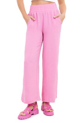 Pantalón wide leg texturizado sold by Shasa