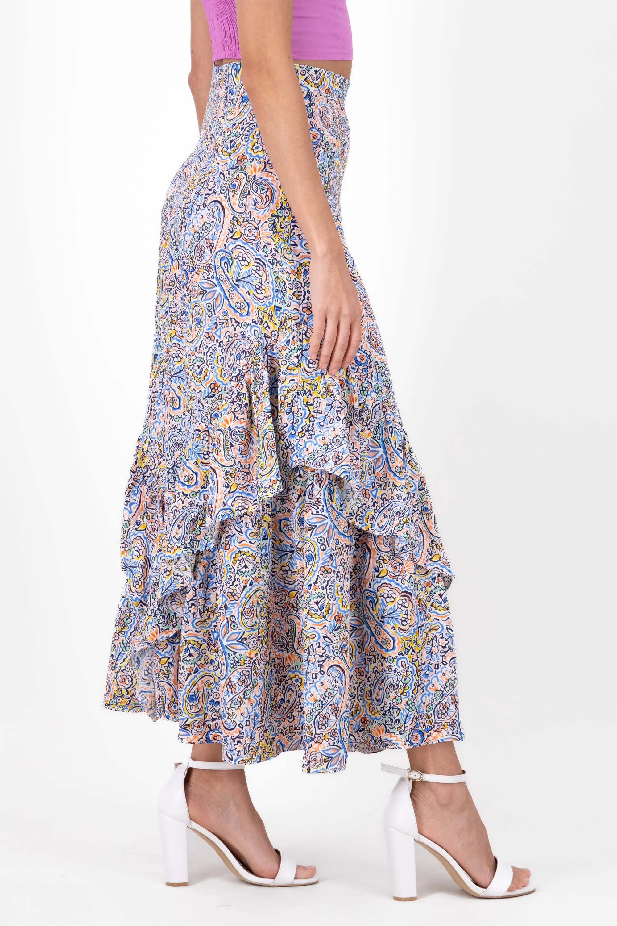 Maxi falda detalle olanes sold by Shasa product image thumbnail 3