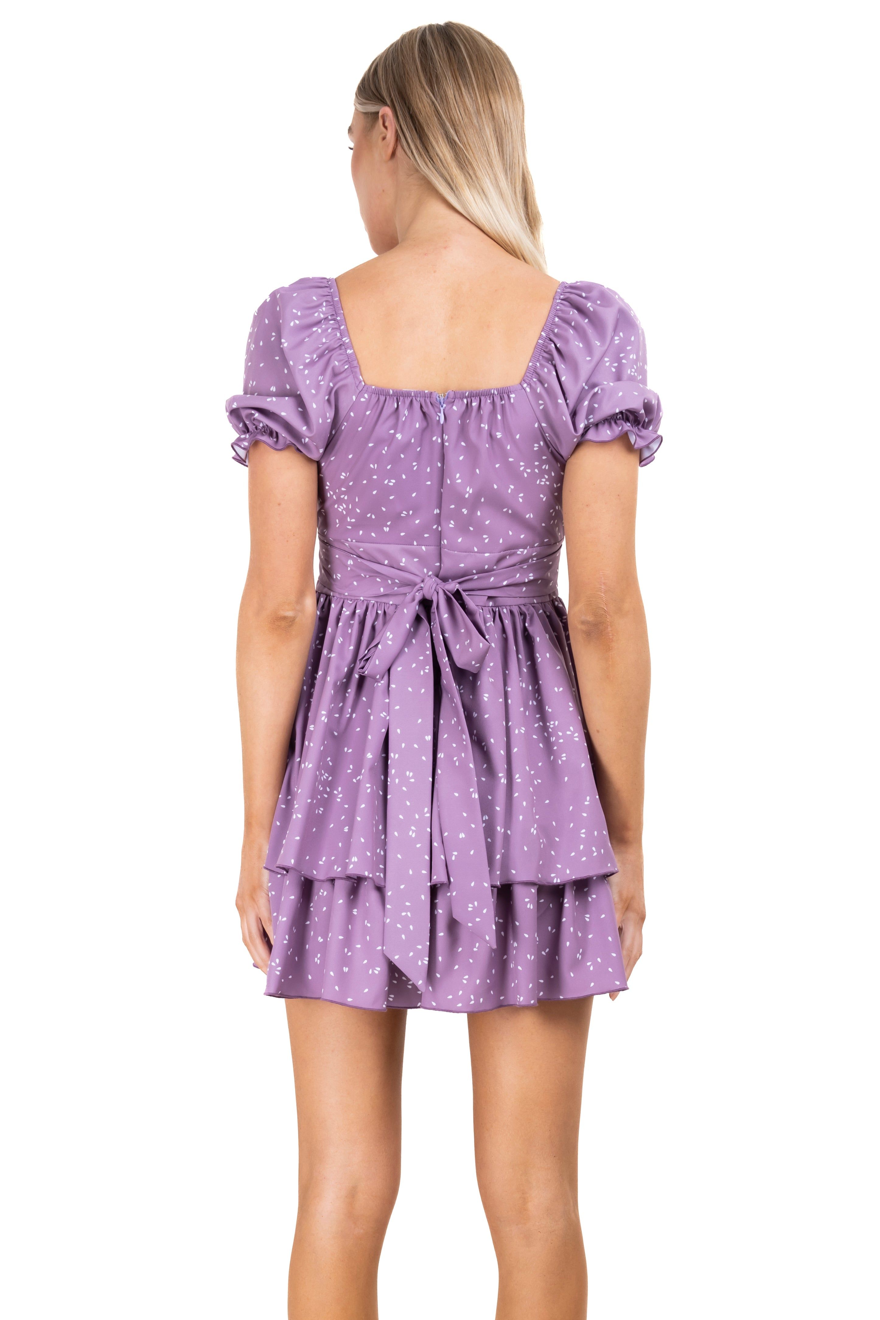 Vestido Mini Detalle Manga Abullonada sold by Shasa product image thumbnail 4