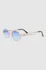 Lentes circulo pequeño metal sold by Shasa