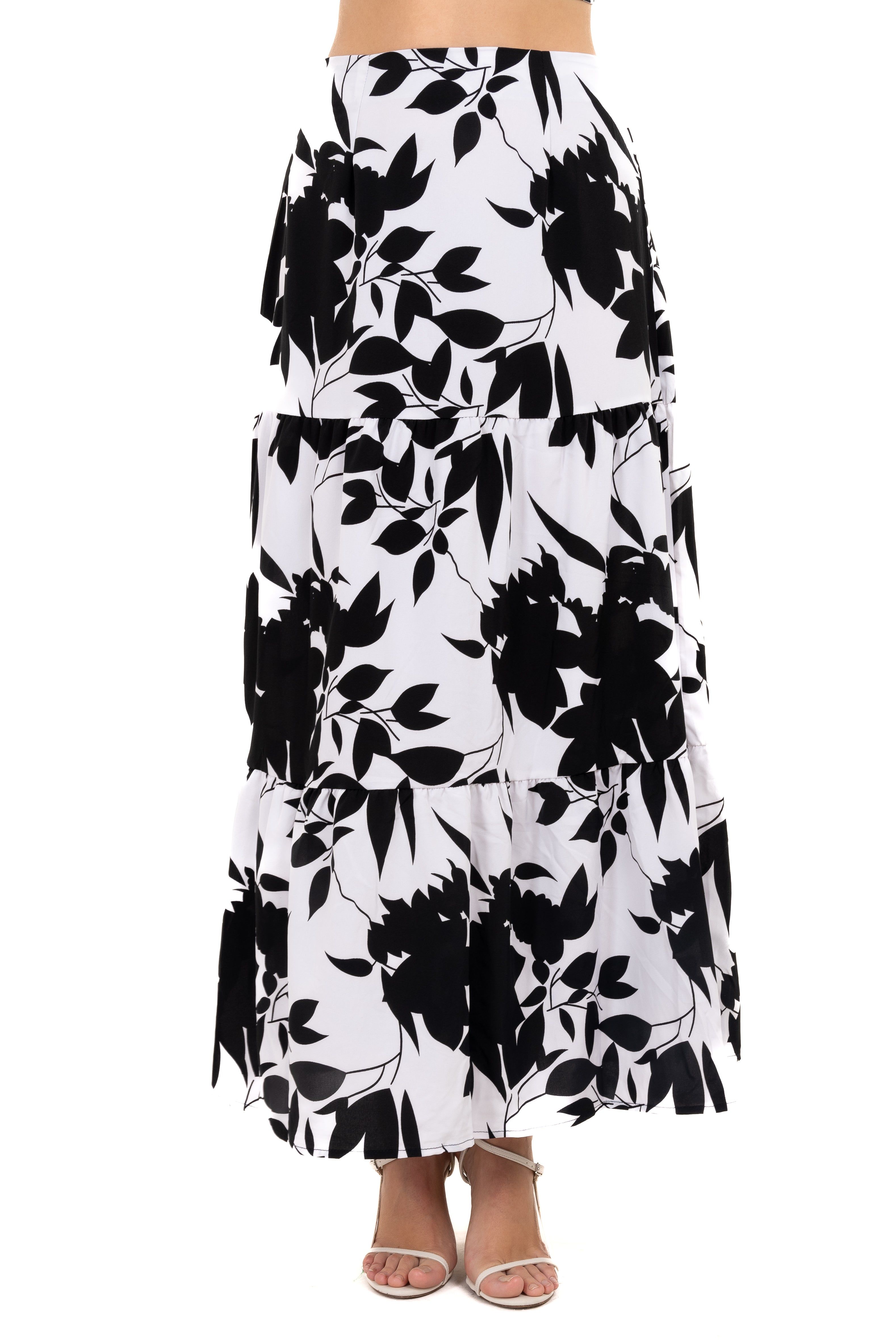 Falda Maxi Capas Hojas sold by Shasa