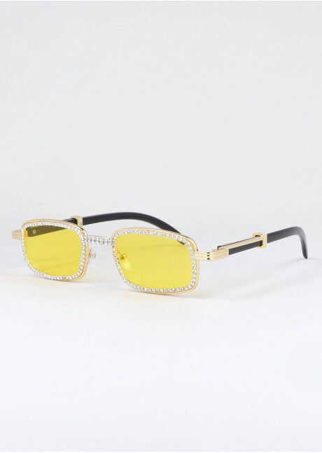 Lentes sol cuadrados brillos incrustados sold by Shasa product image thumbnail 2