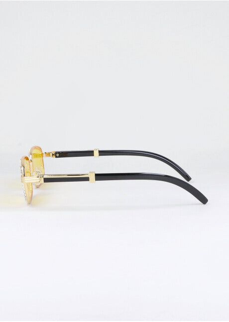 Lentes sol cuadrados brillos incrustados sold by Shasa product image thumbnail 3